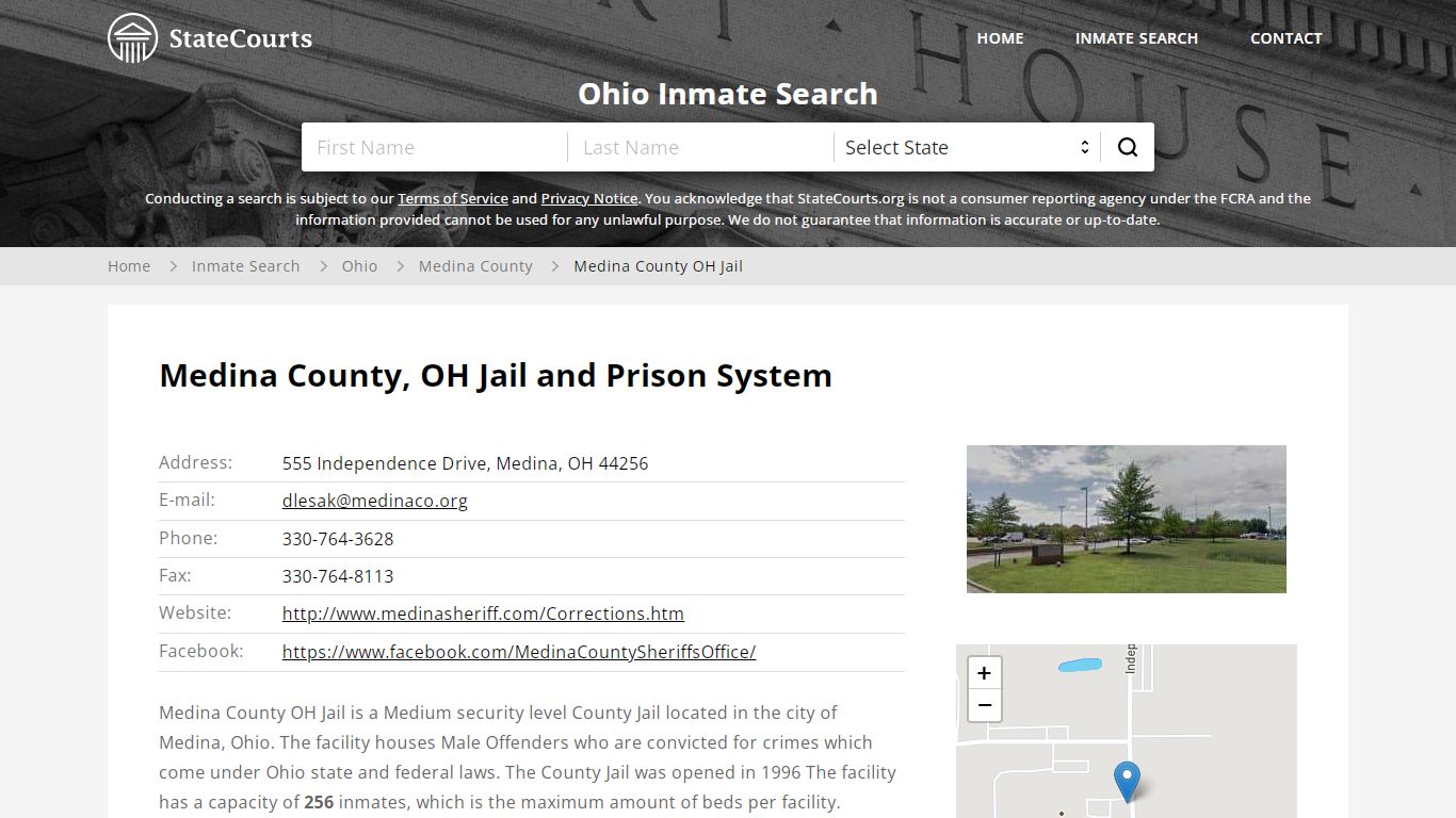 Medina County OH Jail Inmate Records Search, Ohio ...